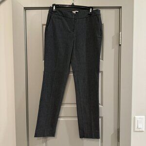 HALOGEN | Grey Black White Nailhead Women's Trousers Dress Pants Size 2